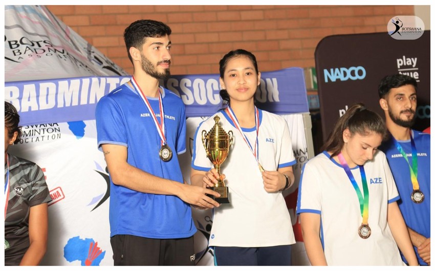 Badmintonçularımız Botsvanadan 6 medalla qayıdırlar